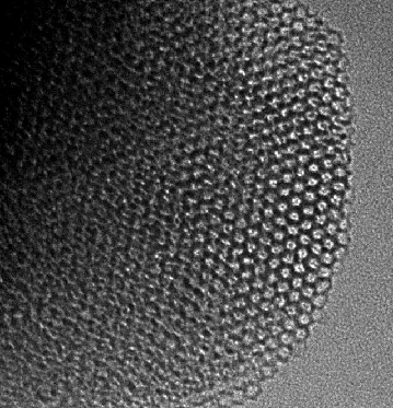 TEM image from Dr Wuzong Zhou (St Andrews)