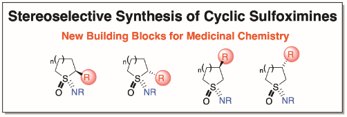 Stereoselective Synthesis of Cyclic Sulfoximines