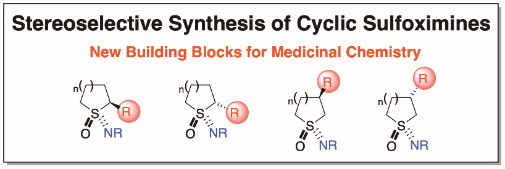 Stereoselective Synthesis of Cyclic Sulfoximines