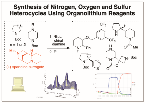 Synthesis of Nitrogen, Oxygen and Sulfur Heterocycles using Organolithium Reagents