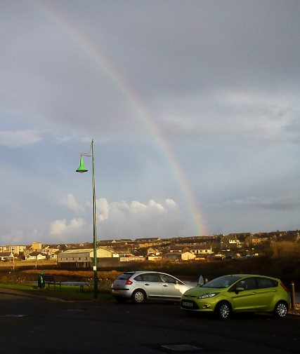 Rainbow over Thurso