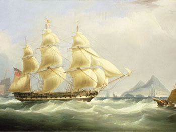 HMS Royal George. pic credit: National Maritime Museum