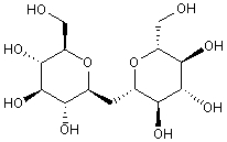 The chemical structure of C-trehalose