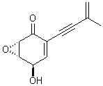 The chemical structure of harveynone