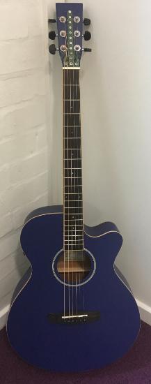 Blue Tanglewood Discovery Acoustic Guitar