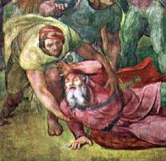 Michelangelo's Conversion of St Paul