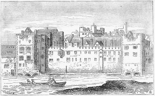 Engraving of Savoy Palace