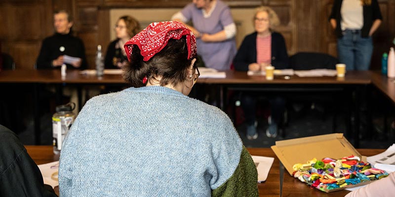An 18th-century craft workshop as part of the York Festival of Ideas.