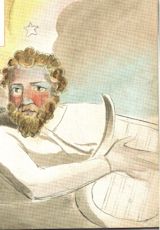 The Bard (detail from Blake's illustrations to Gray's Poems)
