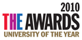 THE award winner university of the year