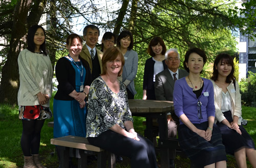 Japanese Diabetes Specialists visit Health Sciences May 2014