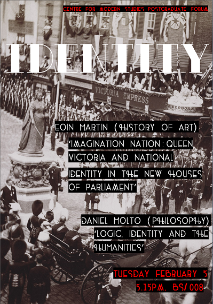Identity Postgraduate Forum Poster