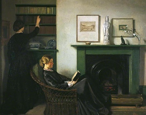 William Rothenstein 'The Browning Readers' (1900) Bradford Museums and Galleries 