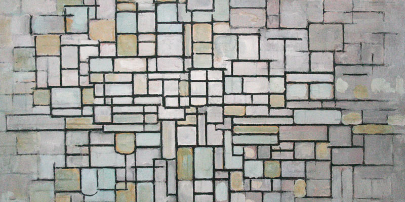 Composition No.II by Piet Mondrian (1872-1944)