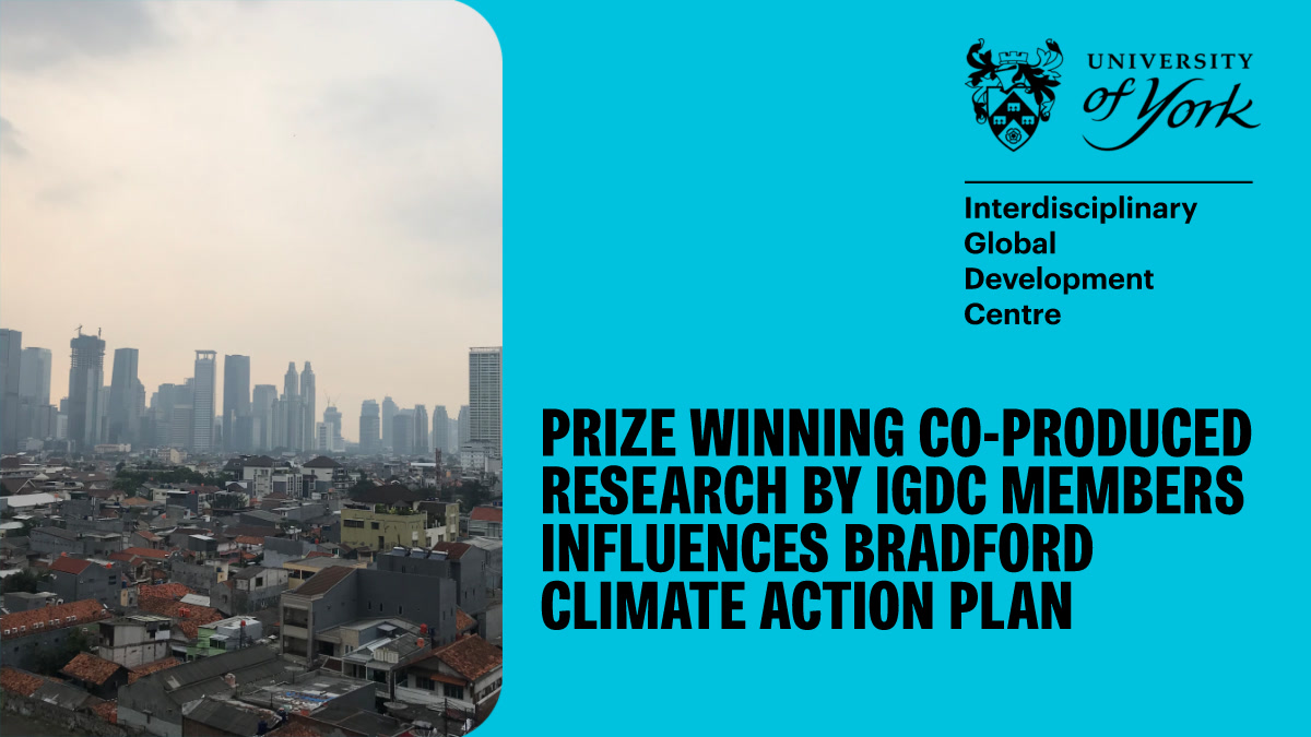 Prize Winning Co-produced Research by IGDC members Influences Bradford ...