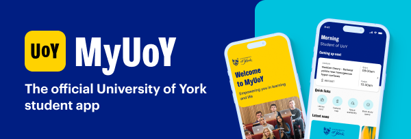 MyUoY: The official University of York student app
