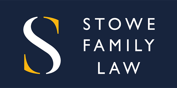 Text reads: Stowe Family Law