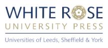 Logo for the White Rose University Press (WRUP), launched by the universities of Leeds, Sheffield, and York in January 2016.