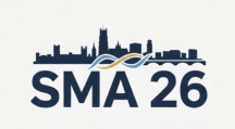 Society for Medieval Archaeology logo with SMA listed above a historic city outline