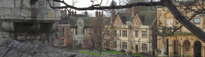 A view of the King's Manor from the city walls
