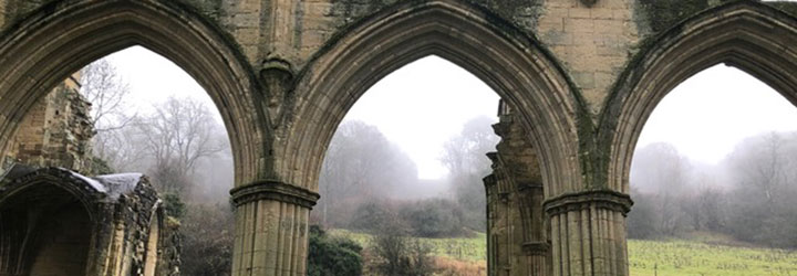 Rievaulx Abbey arcade