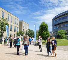 Prospectus students at Open Day.