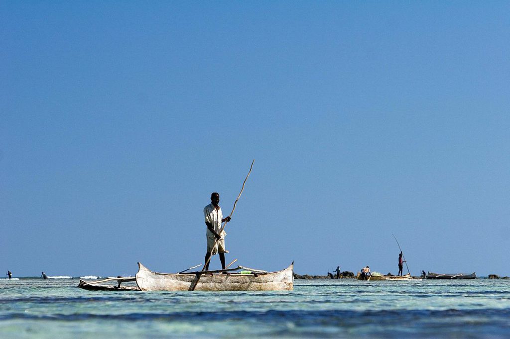 Image: Small-scale fisheries support the livelihoods of over 500 million people worldwide.  Training and supporting communities to manage and conserve their natural resources is vital to help rebuild tropical fisheries. (Credit: Blue Ventures / Garth Cripps)