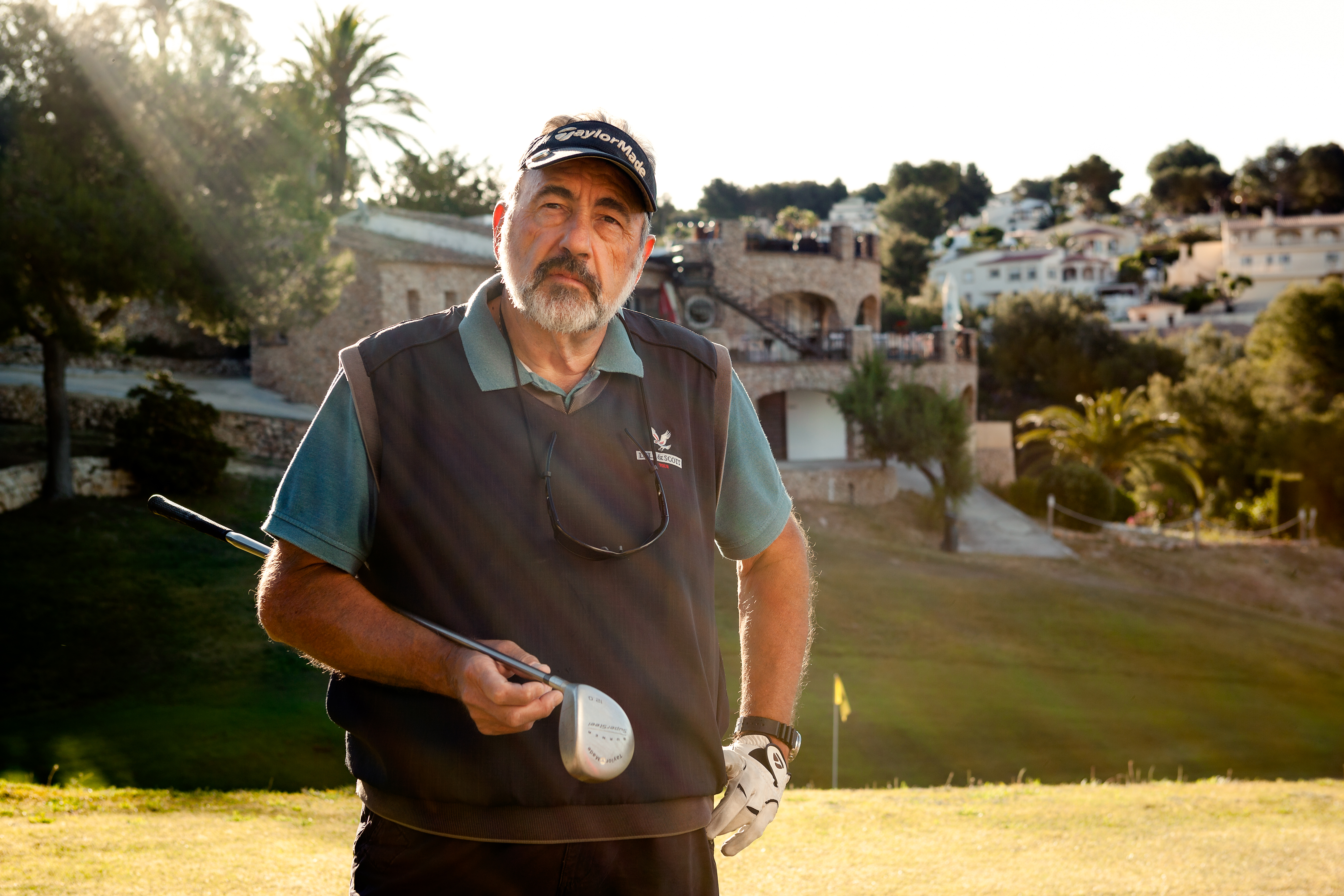 Image: David is a musician who retired to Spain with his wife. He enjoys living in a typical Spanish village and plays golf regularly with friends, many of whom are also expatriates.