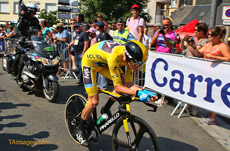 Chris Froome - 2013 Tour de France (credit: Brian Townsley)