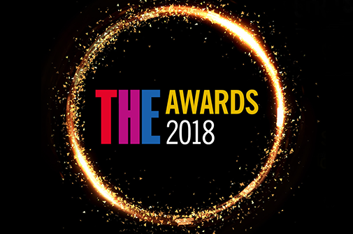 Times Higher Education Awards 2018 logo