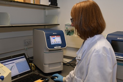 The machine will almost double the hospital’s capacity to test samples