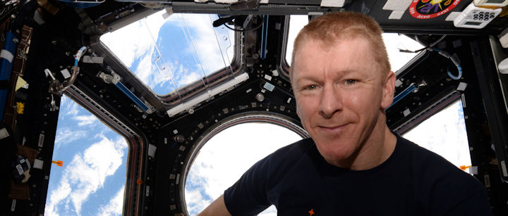 Tim Peake - photo credit ESA/NASA