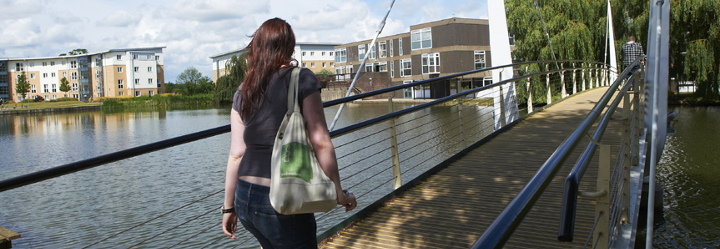 University of York student on campus