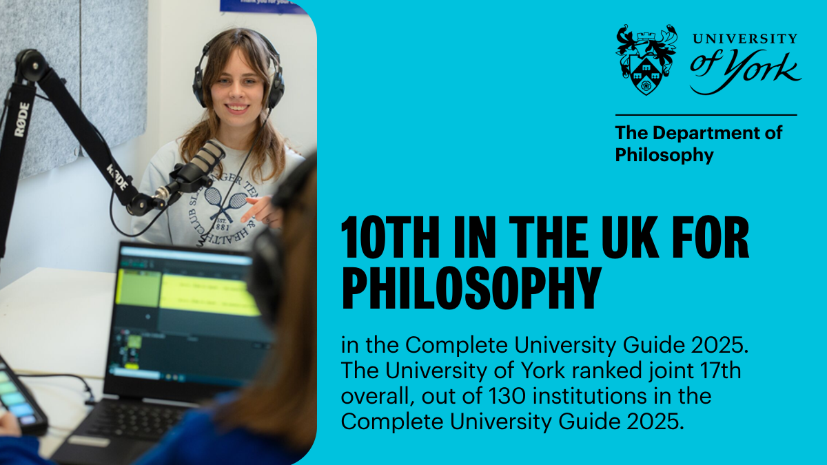 10th in the UK: Complete University Guide 2025 - Department of ...