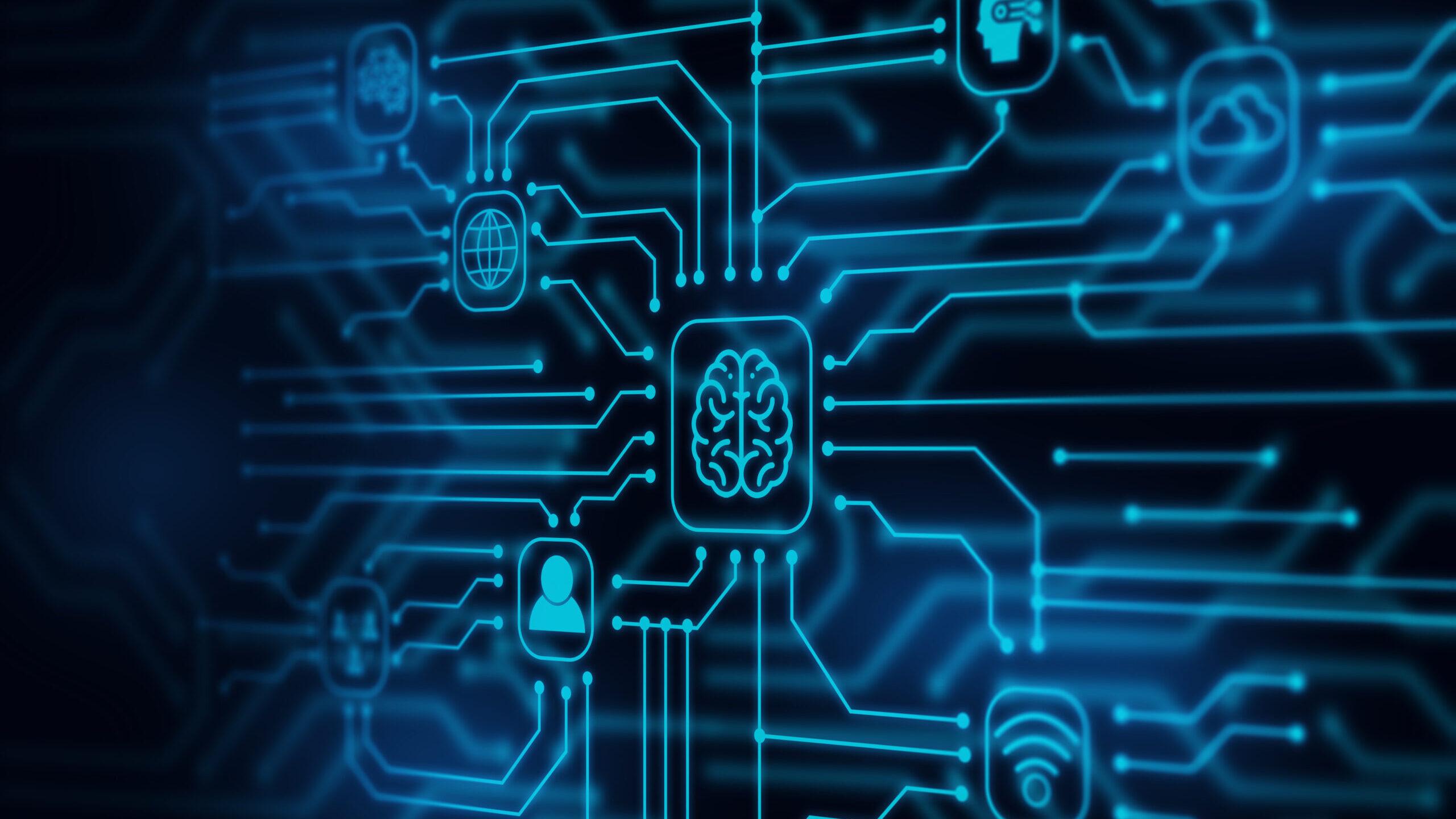 A picture of a circuit board