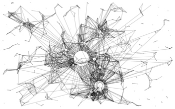 Connected nodes 02. Credit Fabian Moron Zirfas/Flickr (CC BY 2.0)