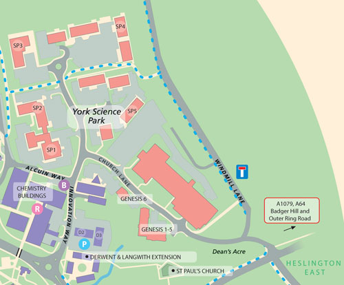 Science park map