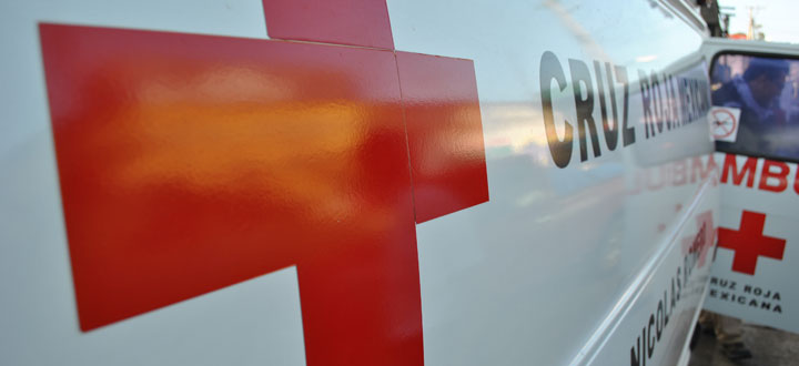 Red Cross; Cruz Roja Mexicana. Credit: Protoplasmakid (CC: BY-SA-3.0)