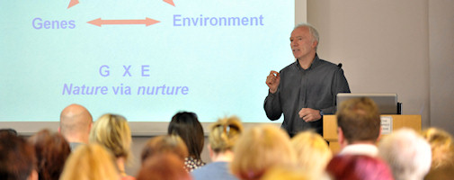Dr David Howe, MRC Seminar. Photo: Mike Park, University of Hull