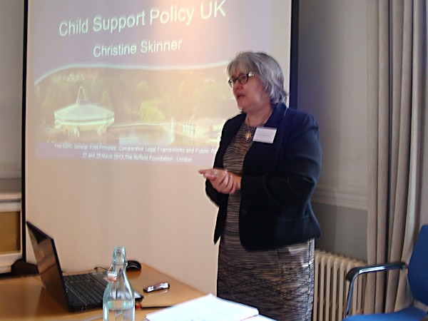 Image: Dr Christine Skinner opens the Seminar Series.