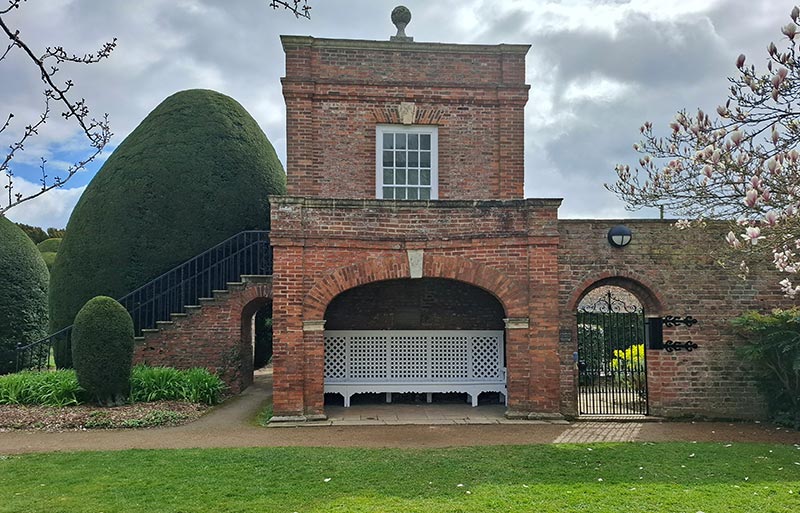 The Quiet Place viewed from the lawn near Heslington Hall