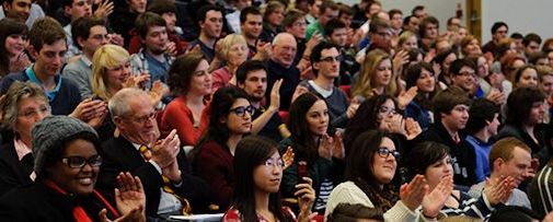 Public lecture audience photo