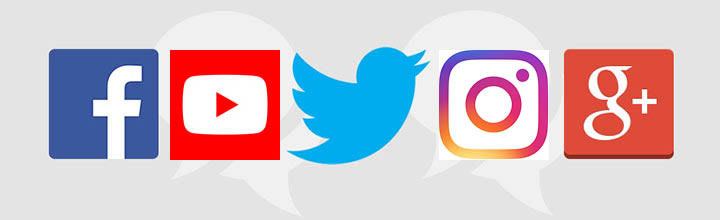 Image of social media logos. Credit: Sean MacEntee / Flickr (CC BY 2.0)