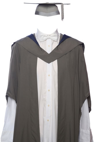 Amazon.com: Classic Doctoral Graduation Tam & Gown - Academic Regalia  (4'9