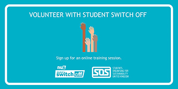 Volunteer with Student Switch Off | Sign up for an online training session