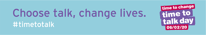 Choose talk, change lives #TimeToTalk