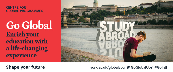 Study Abroad. Go Global: enrich your education with a life-changing experience.