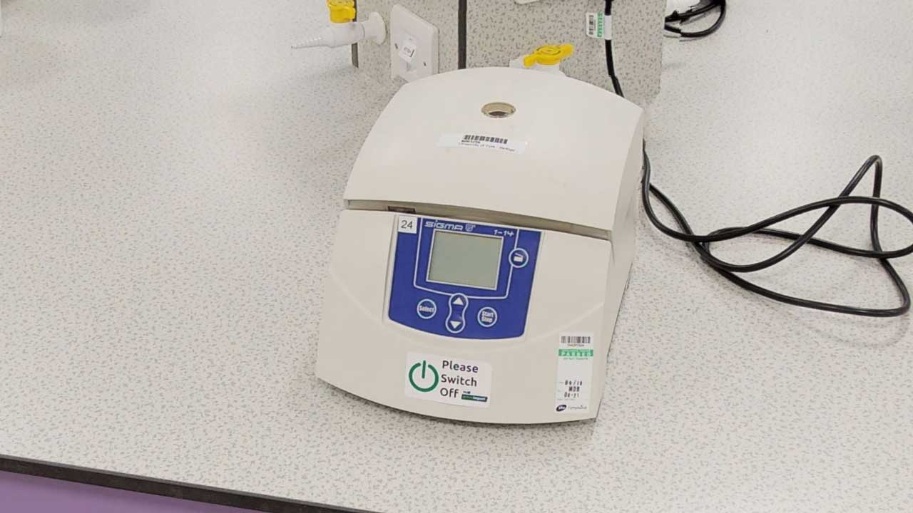 Microfuge (bench top centrifuge)