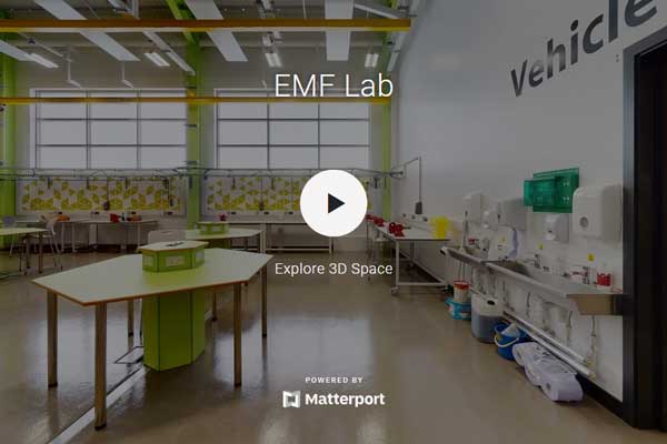EMF 360 showreel not suitable for assistive technologies