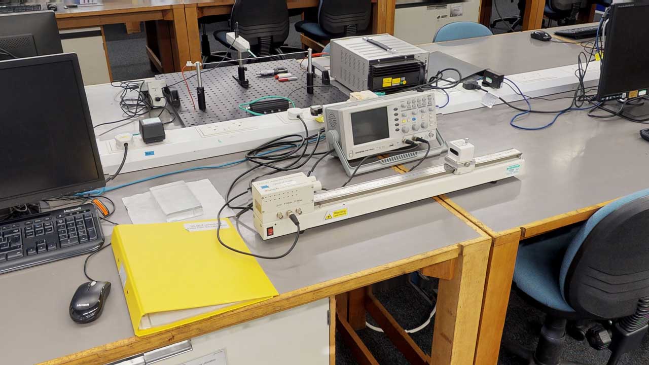 Experiment 5: Speed of light